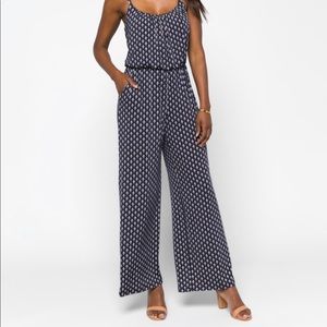 Navy Knit jumpsuit XL from stitch fix